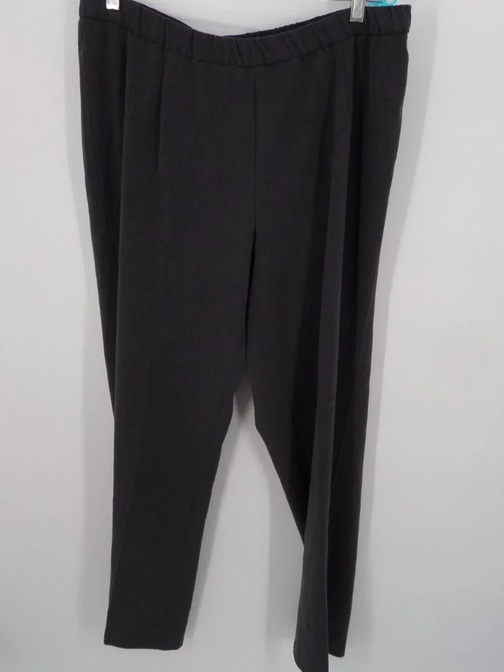 Investments II  Women's Fall Dress Pants Gray  Straight Leg Size 18W